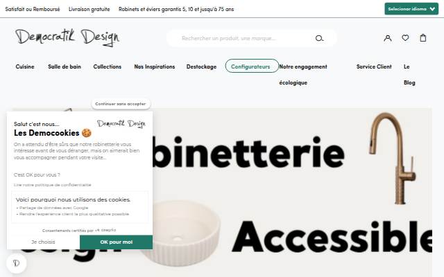 Democratik Design storefront