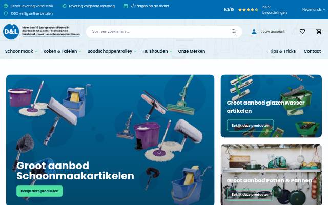 www.denl.be storefront