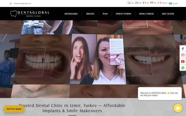 Dentaglobal storefront