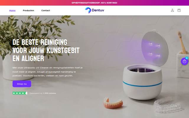 Dentuv storefront