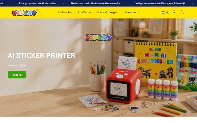 DEPLAY.nl storefront