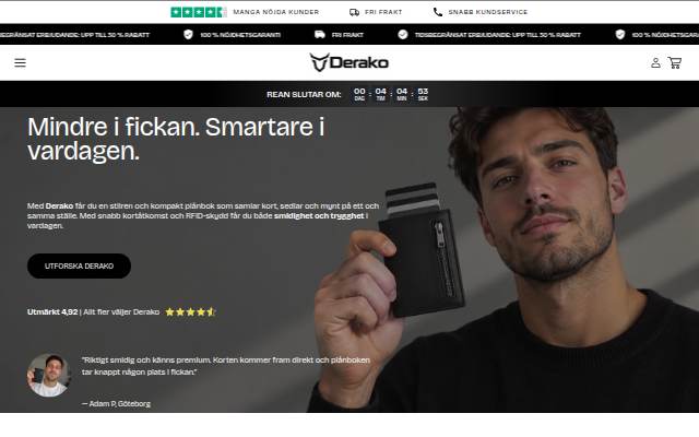 Derako storefront