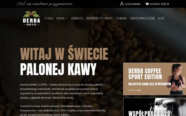 Derba Coffee storefront