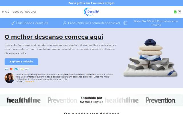 derisilk.eu storefront