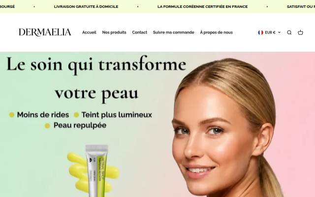 Dermaelia storefront