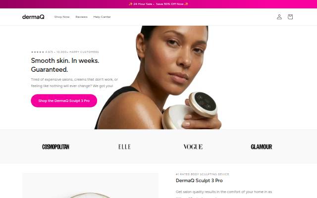DermaQ storefront