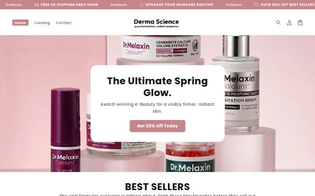 Derma-Science storefront