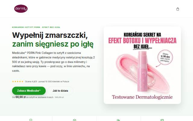 Dermly storefront