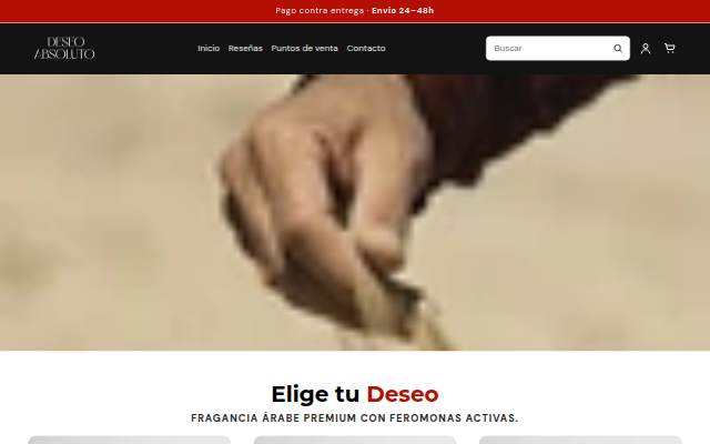 Deseo Absoluto storefront