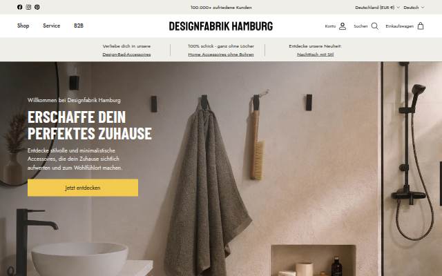 Designfabrik Hamburg storefront