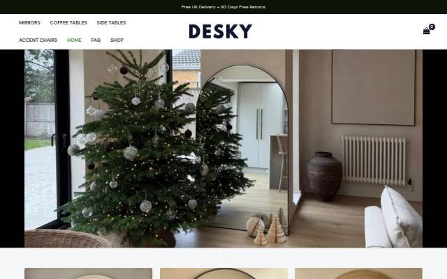 Startseite von deskyliving.co.uk – DESKY