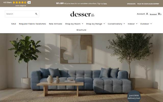 Desser storefront