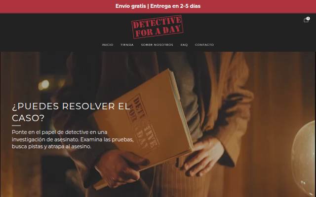 Detective for a Day storefront
