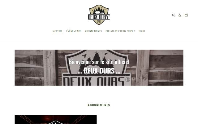 Deux Ours Store storefront