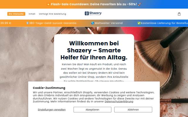 shazery storefront