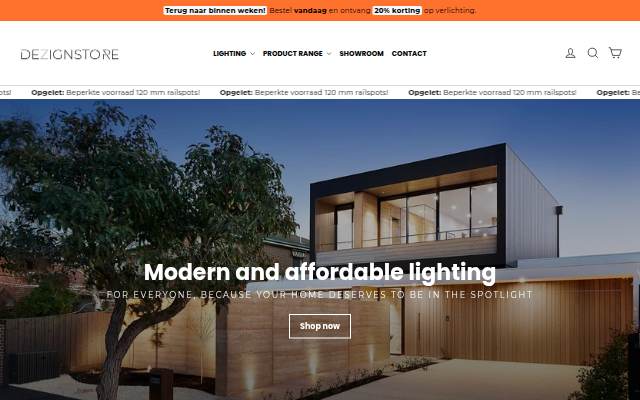 DEZIGNSTORE storefront