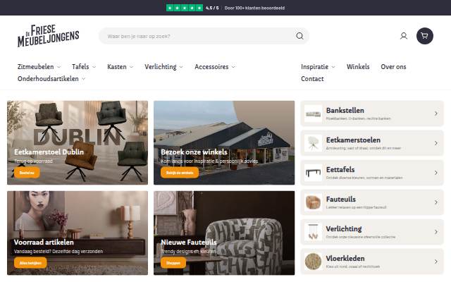 De Friese Meubeljongens storefront