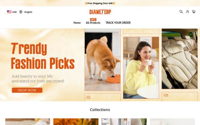 Diameterp storefront