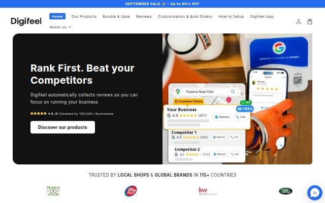 Digifeel storefront