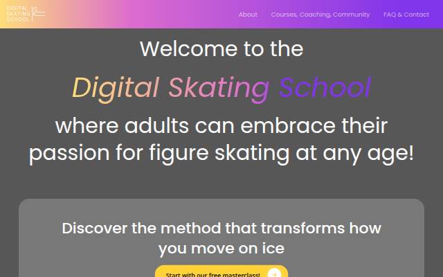 Digital Skating School storefront