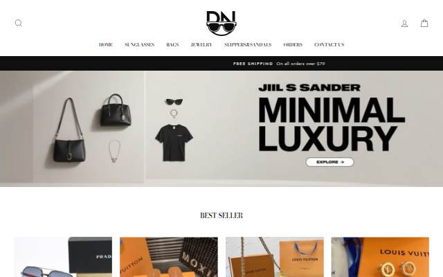 Diineshop storefront