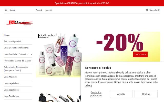 Di Marzia Italia S.r.l.s. storefront