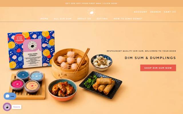 Ding Dong Dim Sum storefront