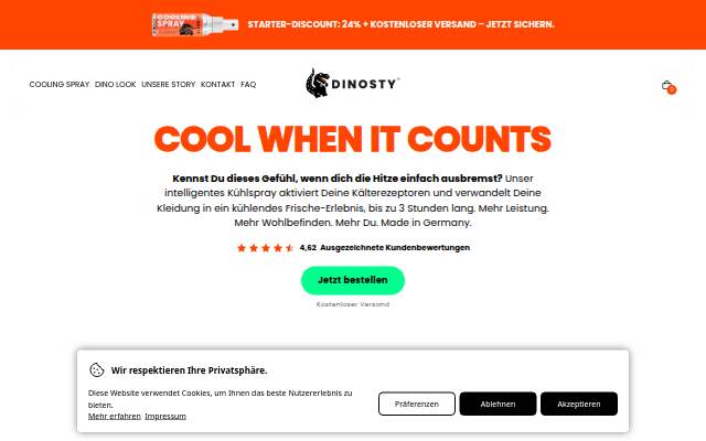 DINOSTY Shop storefront