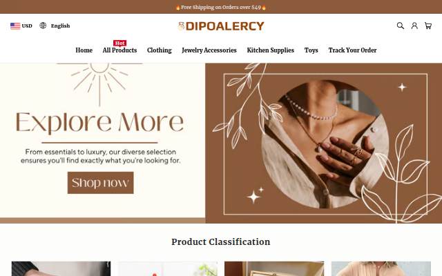 DIPOALERCY storefront