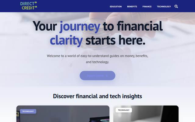 Direct Credit France storefront
