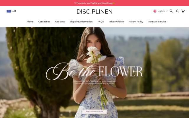 DISCIPLINEN storefront