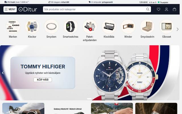 Ditur.se storefront