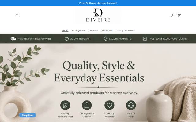 Diveire storefront
