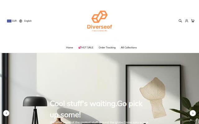 Diverseof storefront