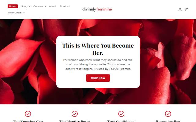 Divinely Feminine storefront