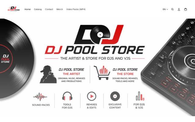 Dj Pool Store storefront