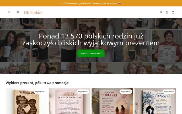 Dla Bliskich storefront