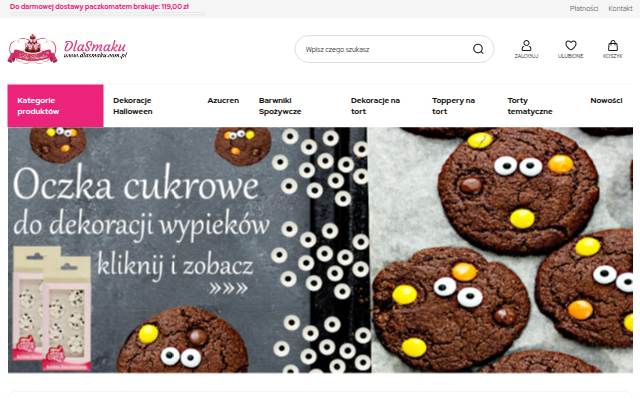 DlaSmaku.com.pl storefront