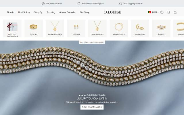 D.LOUISE Jewellery storefront