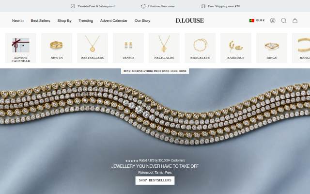 D.LOUISE Jewellery storefront