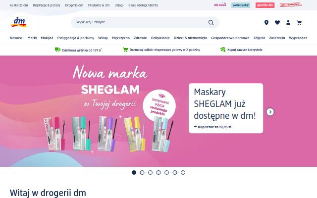 dm sklep internetowy storefront