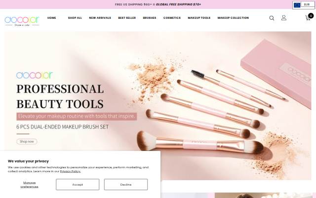 DOCOLOR OFFICIAL storefront