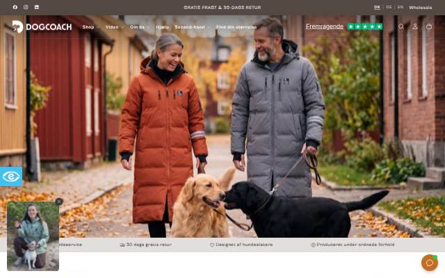 DogCoach storefront
