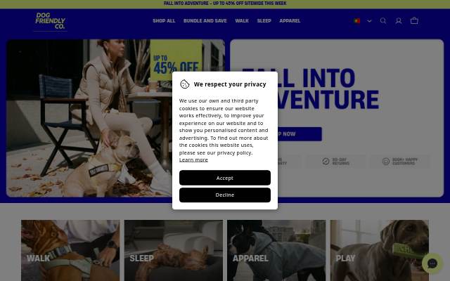 Dog Friendly Co. storefront