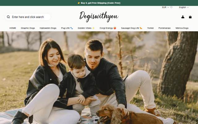 Dogiswithyou storefront