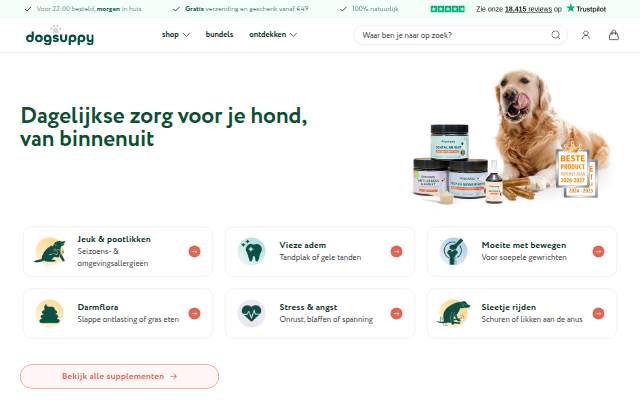 DogSuppy storefront