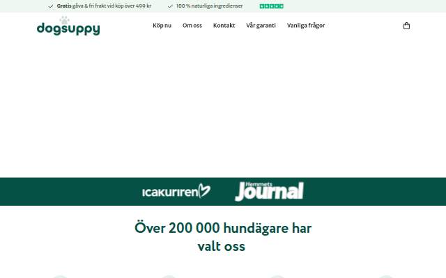 DogSuppy SE storefront