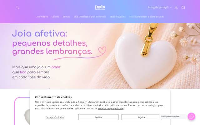 Dois Brilhinhos storefront