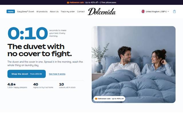 Startseite von Dolcenida