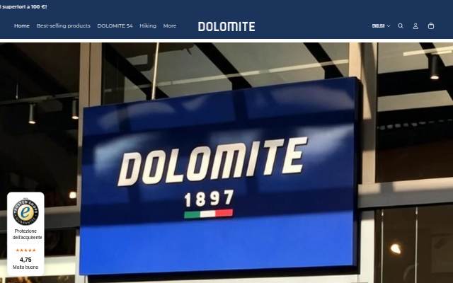 Montra da DOLOMITE